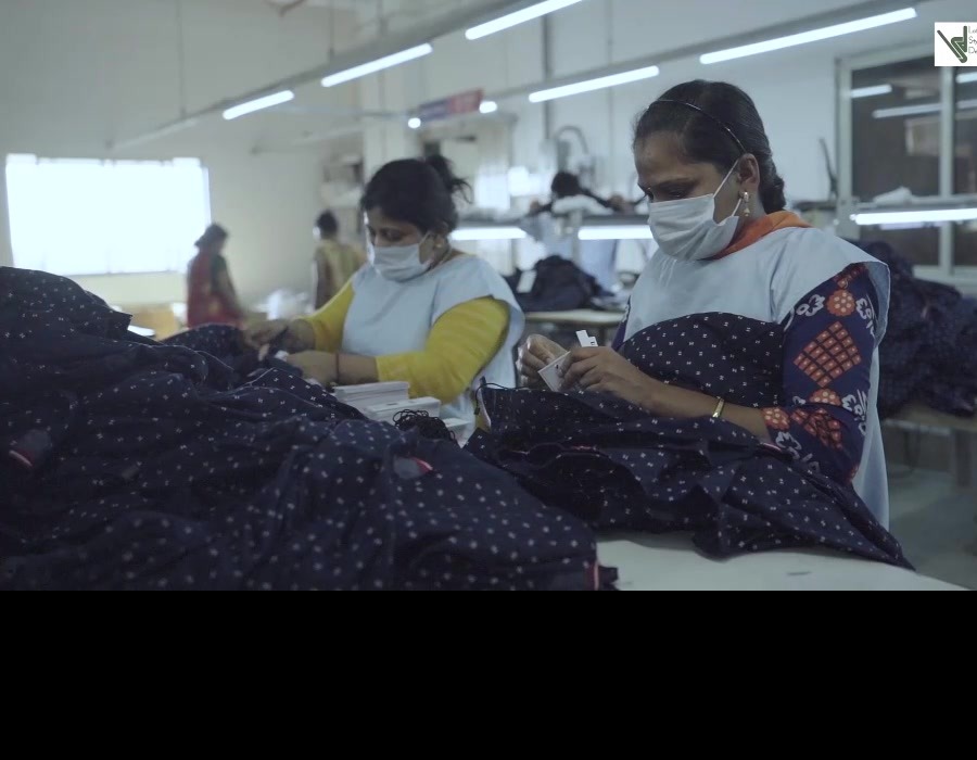 Women working in the LSD Lifestyles manufacturing environment